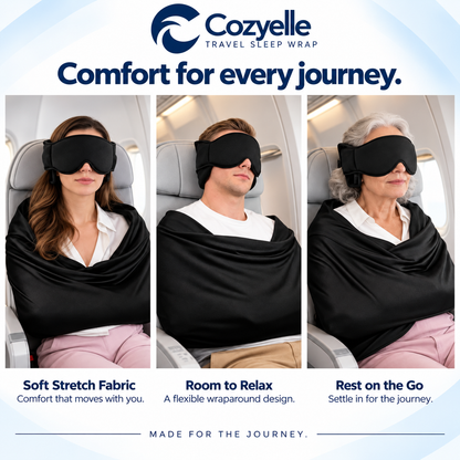 COZYELLE First Class 3-in-1 Travel Sleep Set